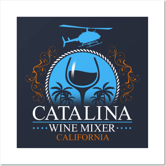 Catalina Wine Mixer Wall Art by Artizan